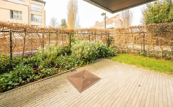 Ground floor with garden for rent in Woluwe-Saint-Lambert